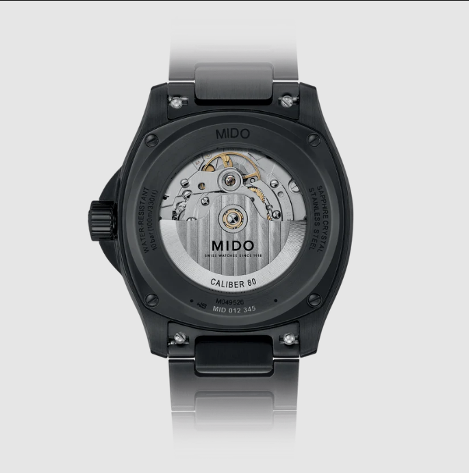 Mido Multifort TV Big Date Black PVD - NEW