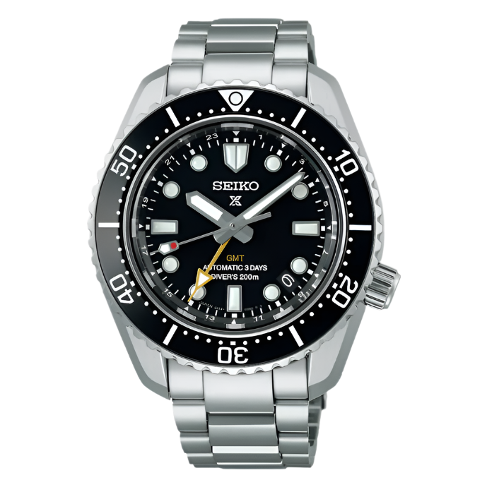 Seiko Prospex 1968 Heritage Diver's GMT Series Black- NEW