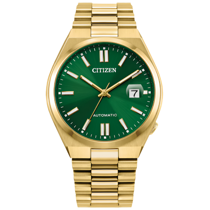 Citizen “TSUYOSA” Automatic Green and Gold - NEW