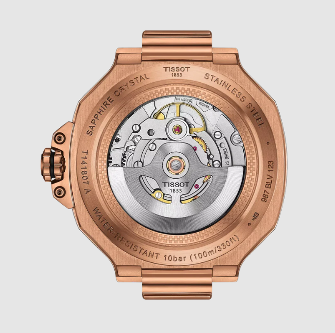 Tissot T-Race Powermatic 80 41mm Rose Gold- NEW