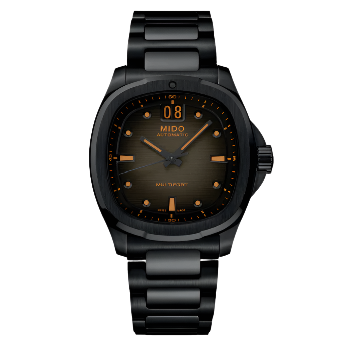 Mido Multifort TV Big Date Black PVD - NEW