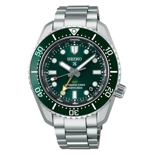 Seiko Prospex 1968 Heritage Diver's GMT Series Green - NEW