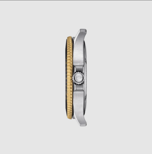 Tissot Seastar 1000 Quartz 40mm Dual Tone Black Dial - NEW