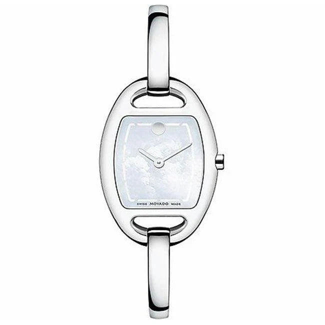 Movado Miri Mother of Pearl Bangle Watch - NEW