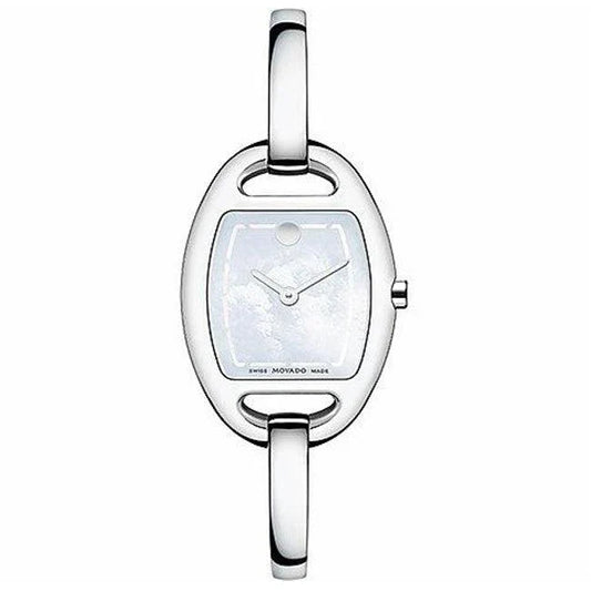 Movado Miri Mother of Pearl Bangle Watch - NEW