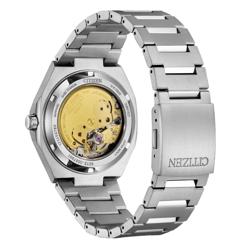 Citizen Zenshin Super Titanium Mechanical - Light Blue - NEW